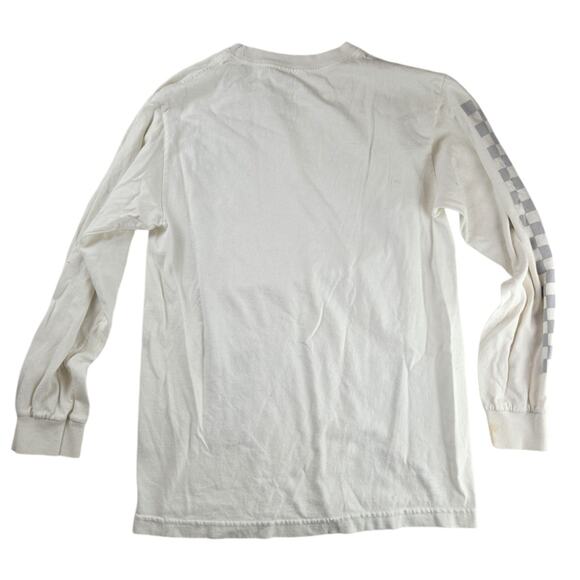 Vans | White, Long Sleeve, Checkered Shirt | Size Small - Picture 7 of 7